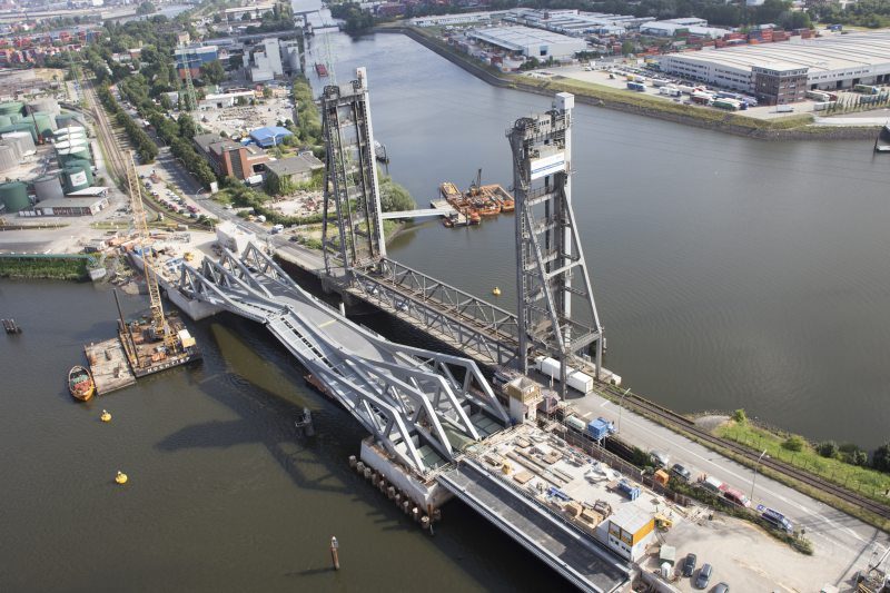 Rethebrücke in Hamburg