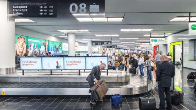 Mächtig was los ist am Flughafen Wien