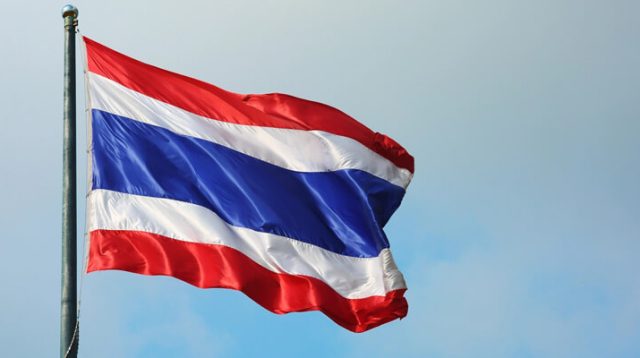 Thailändische Flagge