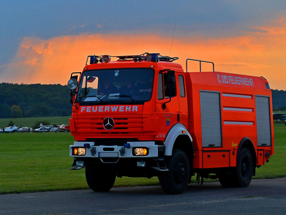 Löschfahrzeug von Daimler Truck