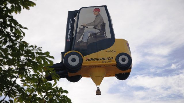 Heißluftballon von Jungheinrich