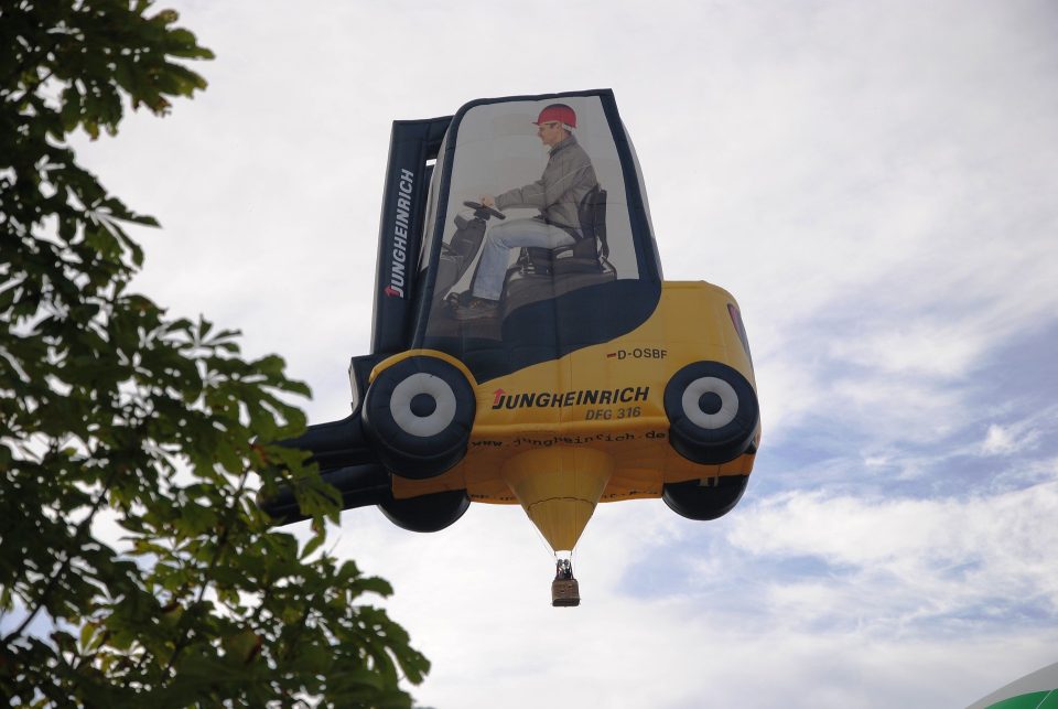 Heißluftballon von Jungheinrich