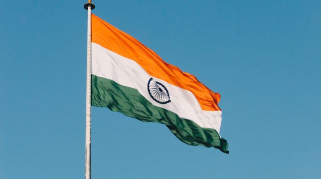 Flagge Indiens