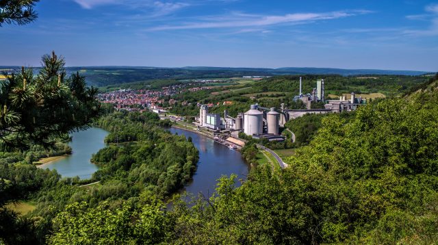 Produktionsstätte von Heidelberg Materials in Lengfurt