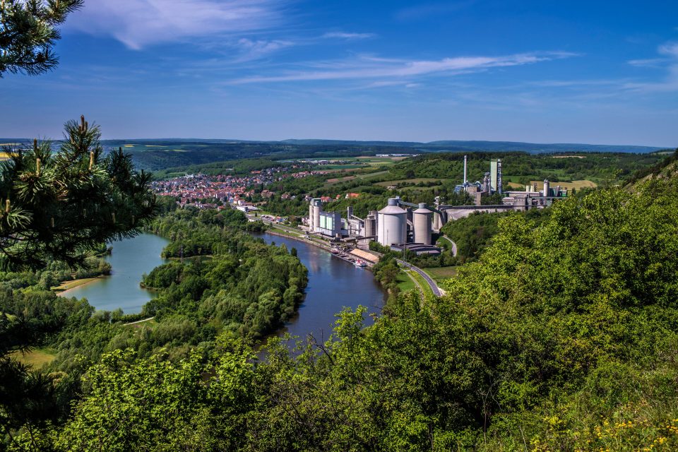 Produktionsstätte von Heidelberg Materials in Lengfurt