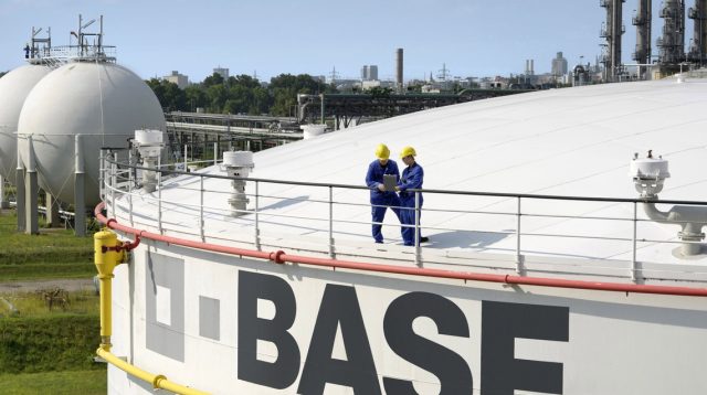 Tanklager der BASF