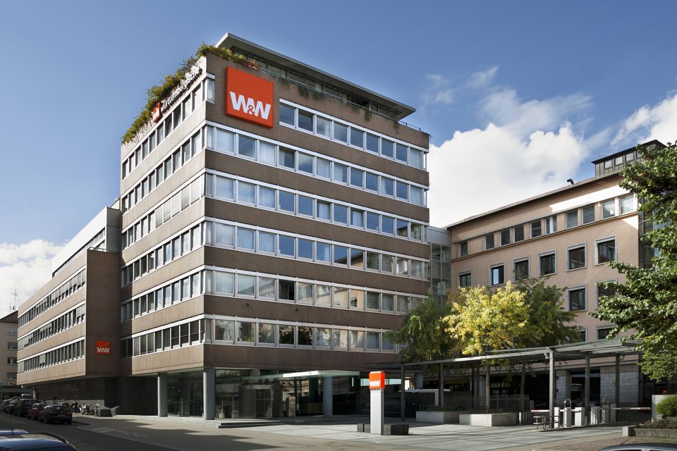 Die Zentrale der W&W AG in Stuttgart