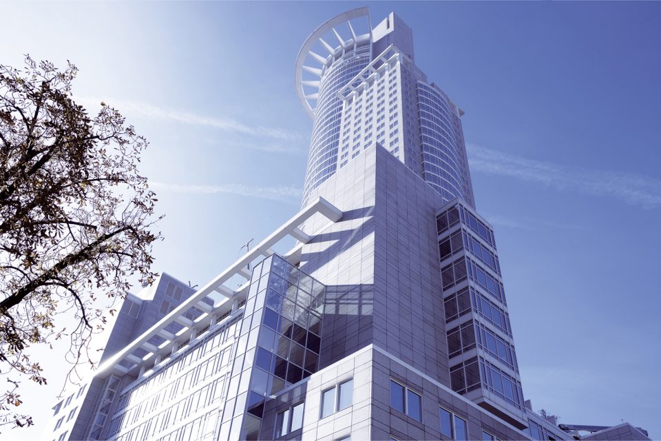 DZ Bank Hauptsitz in Frankfurt am Main