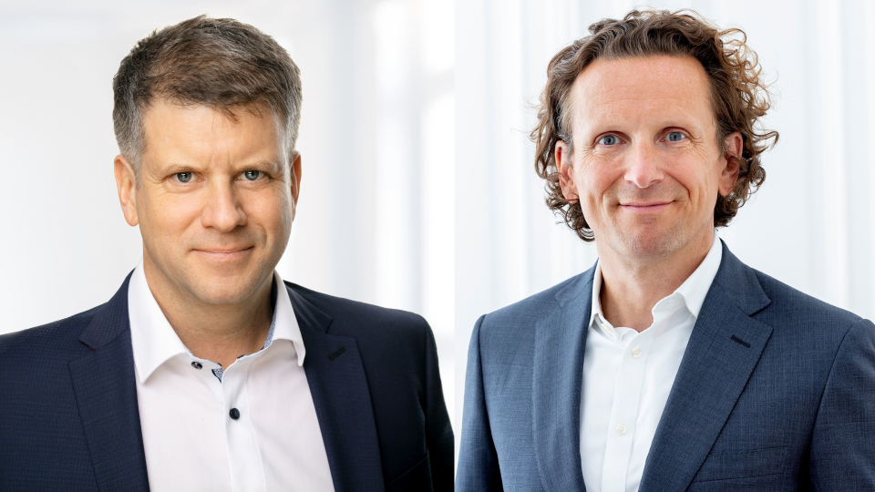 (v.l.) Mark Miller, Managing Partner bei Carlsquare, und Christian Saxenhammer, Gründer und Geschäftsführer von Saxenhammer