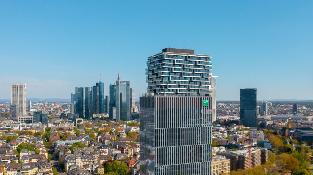 Deutscher Firmensitz der BNP Paribas in Frankfurt