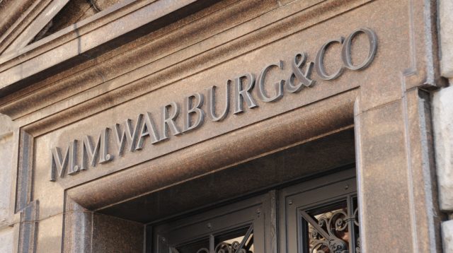 Hauptsitz des M.M. Warburg & CO in Hamburg, Deutschland