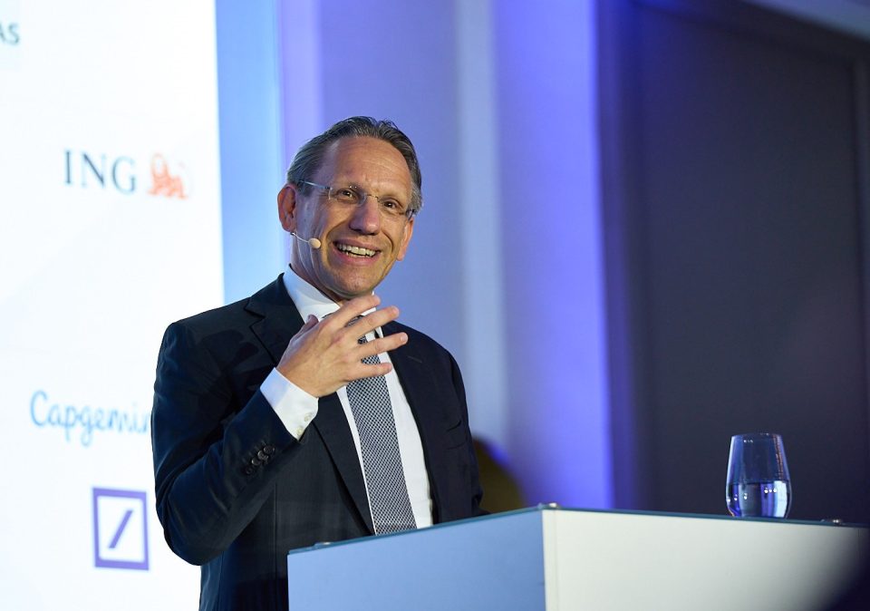 Jörg Kukies, Staatssekretär im Bundeskanzleramt, auf dem Euro Finance Summit