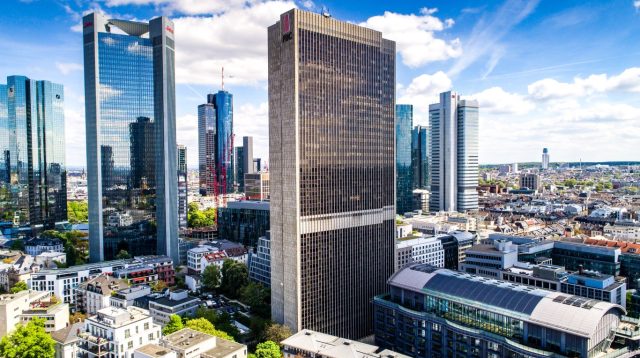 Das Frankfurter Büro Center (FBC) - Interimssitz der Bundesbank