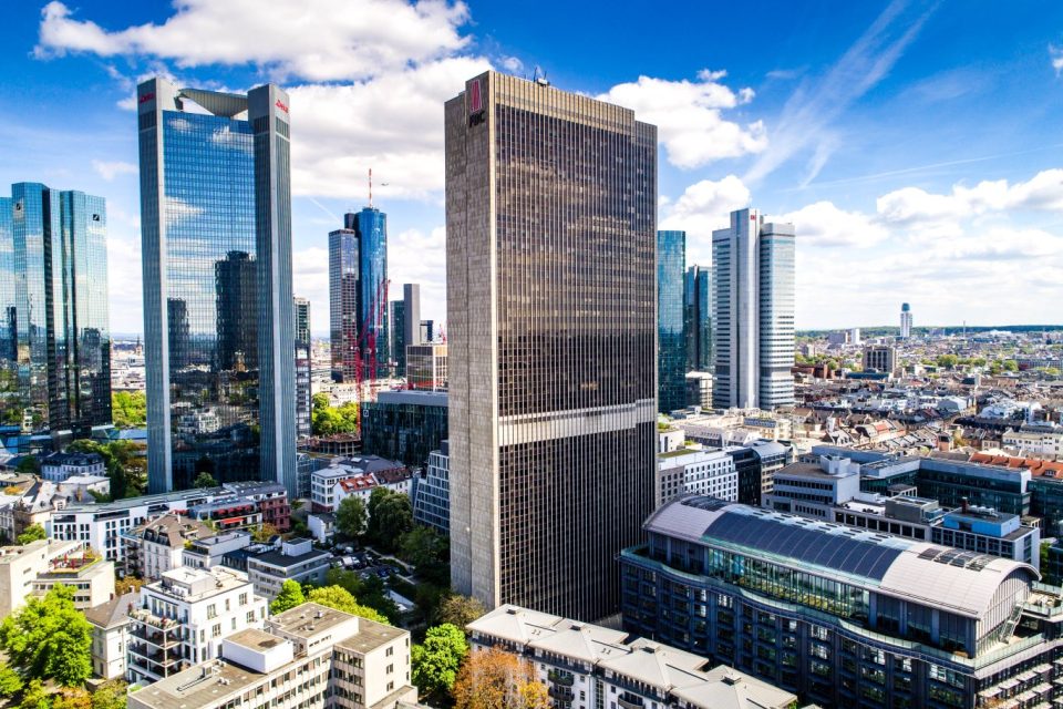 Das Frankfurter Büro Center (FBC) - Interimssitz der Bundesbank