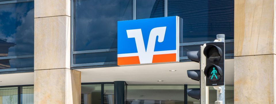 Das Logo der Genossenschaftsbank Volksbank