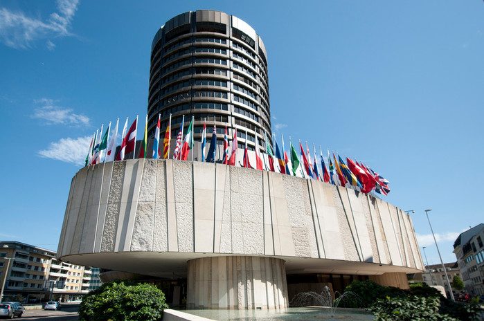 Der Basler Ausschuss für Bankenaufsicht wurde 1974 gegründet. Er hat seinen Sitz an der Bank für Internationalen Zahlungsausgleich (Foto)