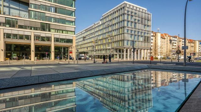 Außenansicht des GDV-Gebäudes in Berlin, Deutschland