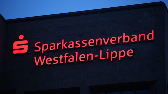 Schriftzug des Sparkassenverbandes Westfalen-Lippe