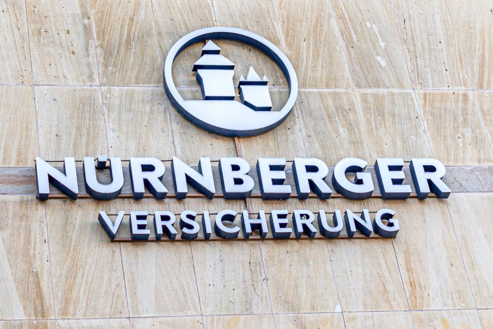 Logo und Schriftzug der Nürnberger Versicherung