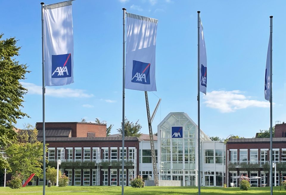 Der Axa Campus in Köln, Deutschland