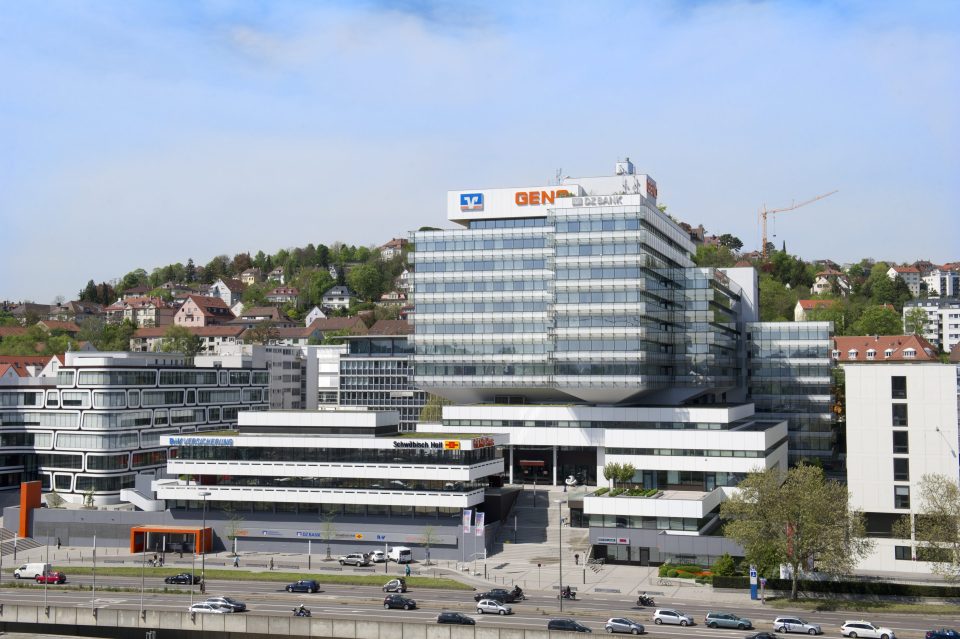 Das GENO-Haus in Stuttgart, Deutschland