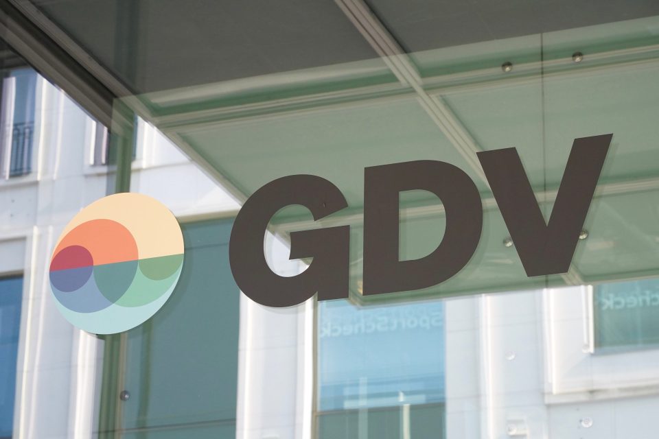 GDV (Gesamtverband der deutschen Versicherungswirtschaft) Logo in Berlin