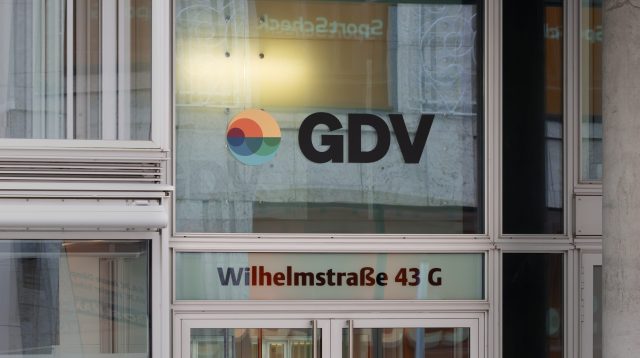 GDV (Gesamtverband der deutschen Versicherungswirtschaft) Logo in Berlin