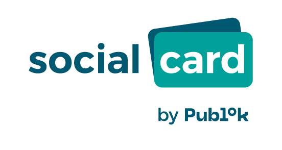 Socialcard Logo von Publ°k