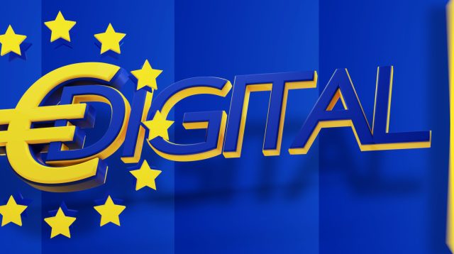 Digitaler Euro, Schriftzug