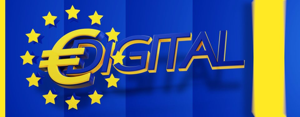 Digitaler Euro, Schriftzug