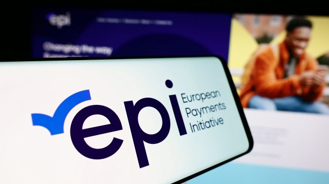 European Payments Initiative Logo und Webseite