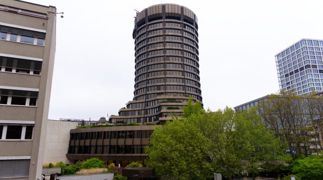 Der Basler Ausschuss für Bankenaufsicht wurde 1974 gegründet. Er hat seinen Sitz an der Bank für Internationalen Zahlungsausgleich (Foto)