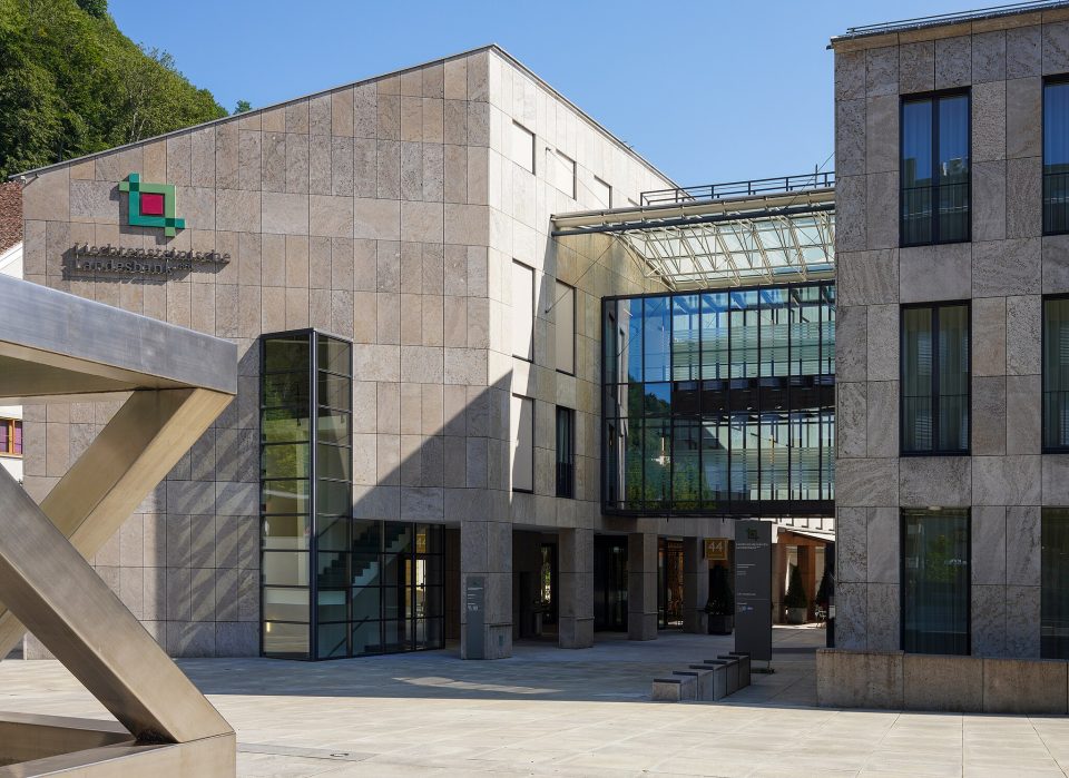 Liechtensteinische Landesbank (LLB) in Vaduz, Liechtenstein