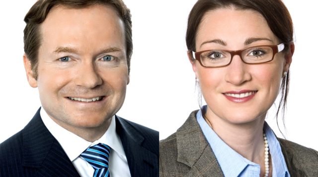 Mirko Sickinger und Lena Pfeufer