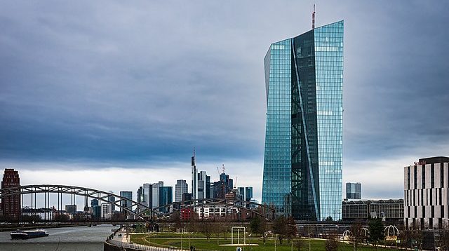 Die EZB in Frankfurt