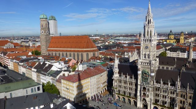 Panorama von München