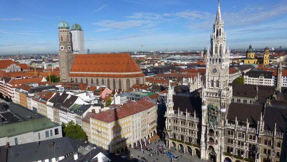 Panorama von München