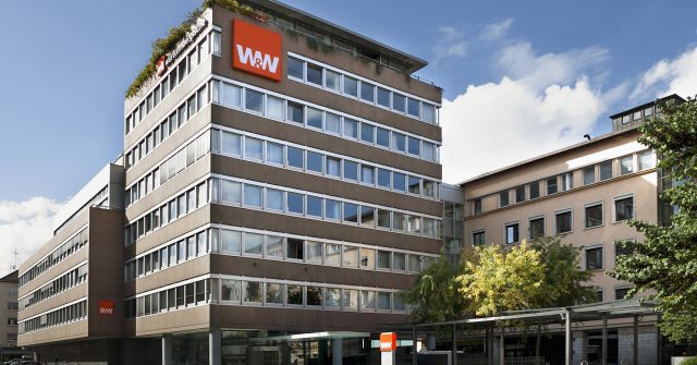 Die Zentrale der W&W AG in Stuttgart