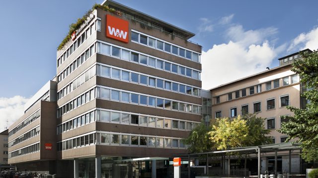 Die Zentrale der W&W AG in Stuttgart